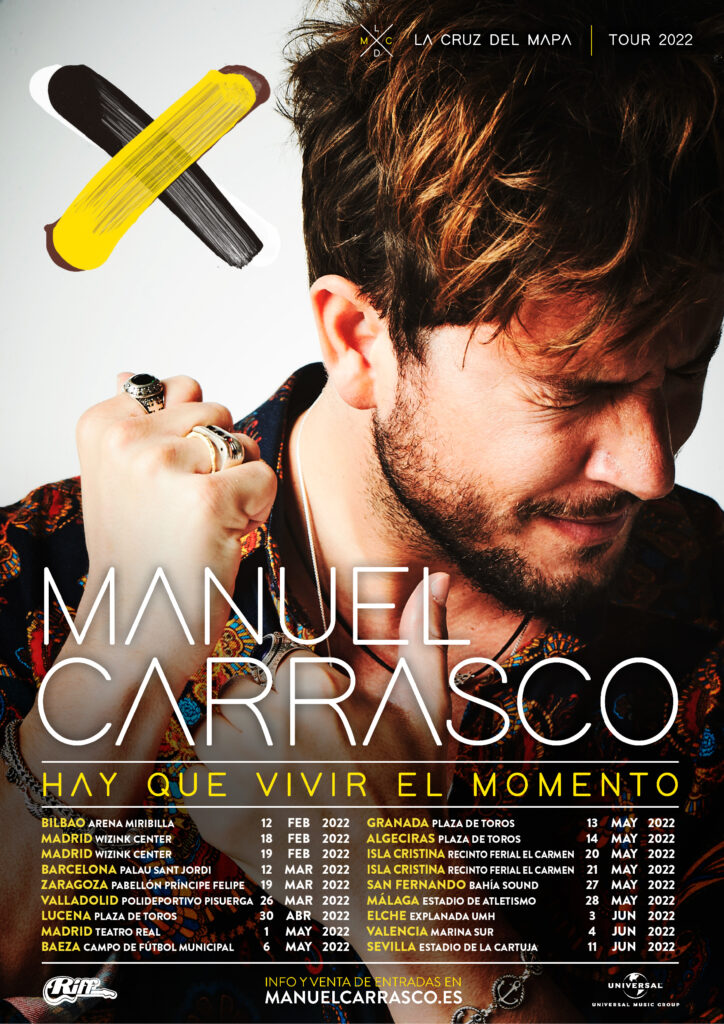 MANUEL CARRASCO RENUEVA SU EXITOSA GIRA